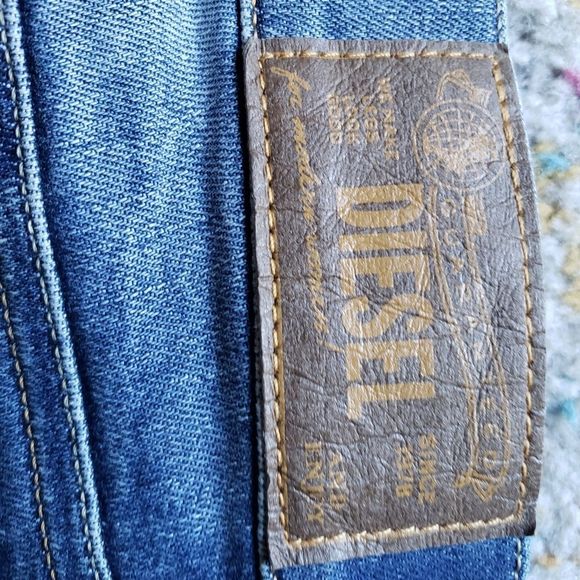 Diesel Grupee Ankle Super Slim Skinny Low Waist Stretch Size 26 NWOT - Picture 10 of 16